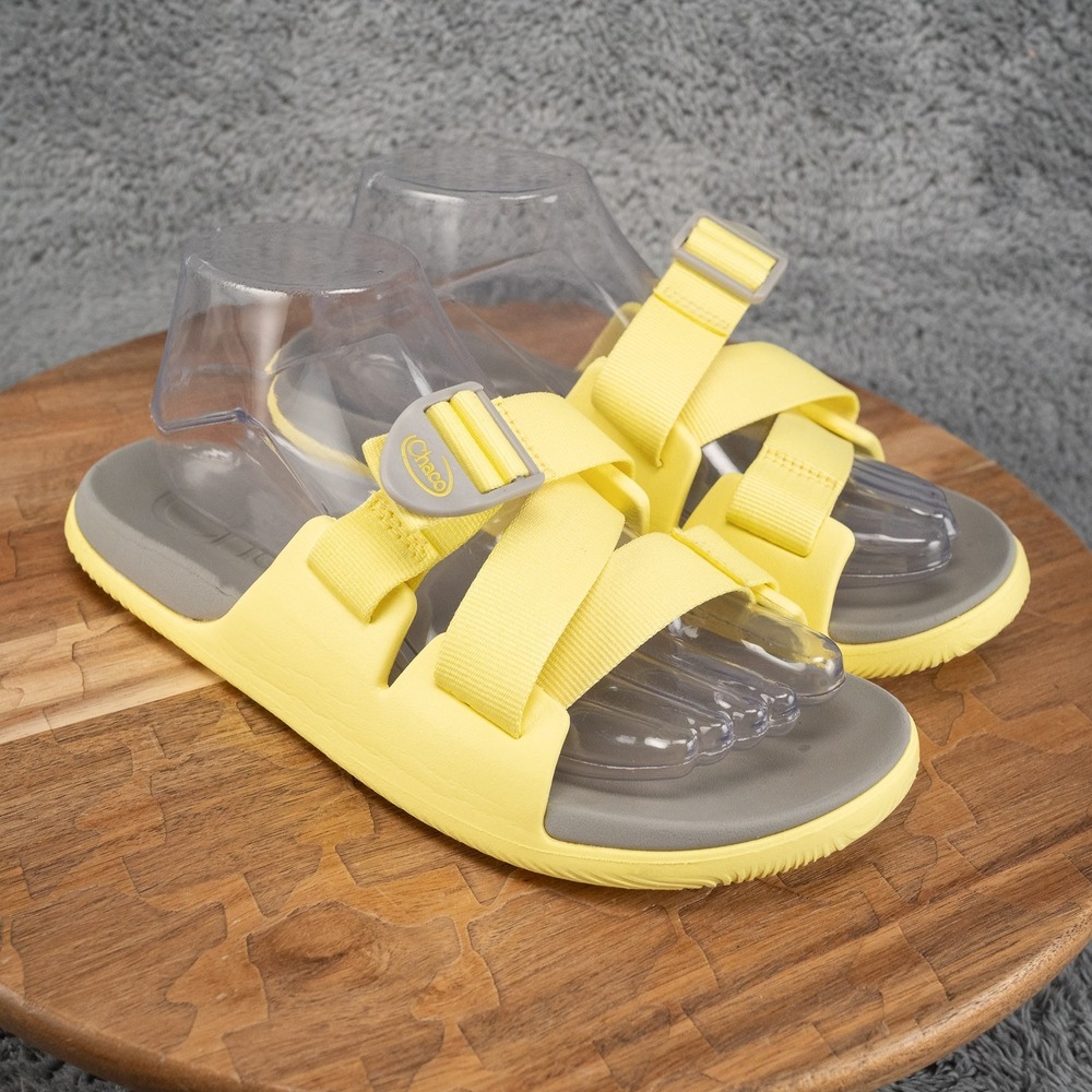 Chaco Yellow Women's Chillos Slip On Slides JCH107822 Size 8